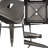 Holubice 30" H Stackable Backless Metal Bar Stools -1147356976