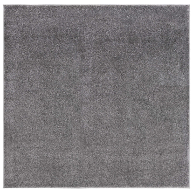Dakarii Pattern And Solid 300 Performance Solid Color Rug, Square 6'7"