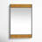 Cliveden Square Wood & Metal Industrial Wall Mirror