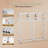 Ojaswi 10-Drawer Dresser With 4 Side Pockets and 2 Hooks for Bedroom, Sturdy Metal Frame Organizer Unit For Living Room, Hallway-1083029215