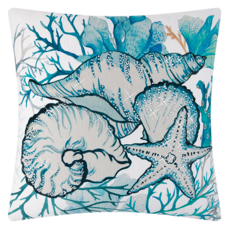 Housse de coussin en chenille douce Ocean Ocean