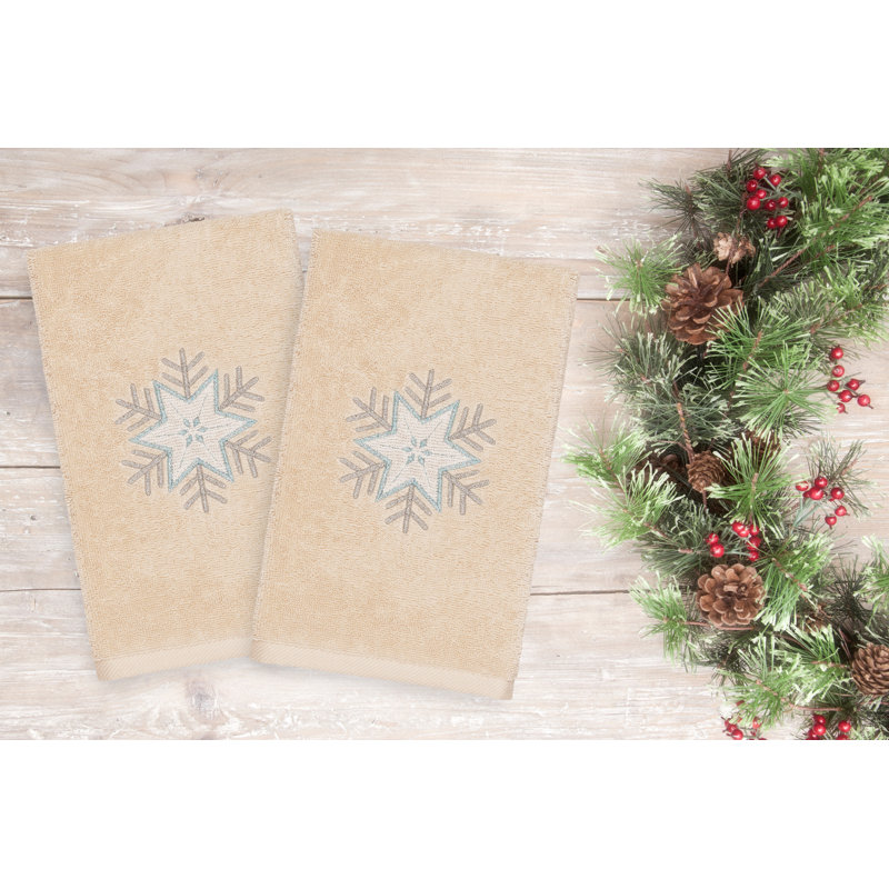 Serviette de toilette Christmas, Sable
