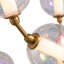Luminaire suspendu 35 po à DEL intégré en laiton brossé Golden Lighting Pearla de Golden Lighting-1965324115-1965324113