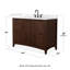 Palmilla 48" Freestanding Single Bathroom Vanity with Cultured Marble Top-1645448485-1645448491-1672787653