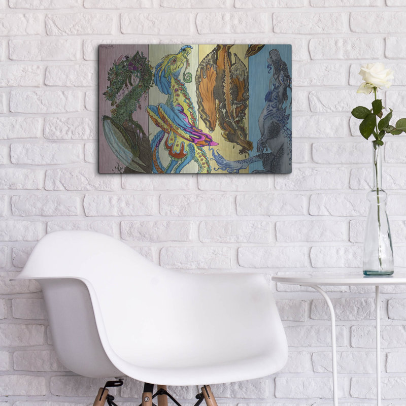 «The Four Seasons» par Avery Multour, H 16 po x l 24 po