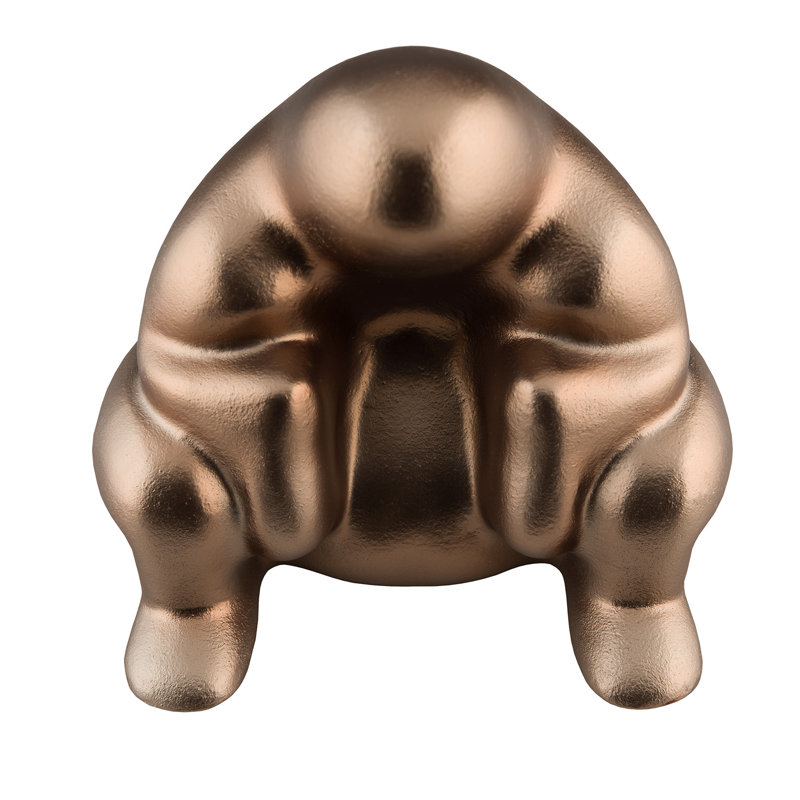 Dédé Doorstop, Brown Metal