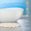 Baignoire autoportante 63 "à surface solide 63"