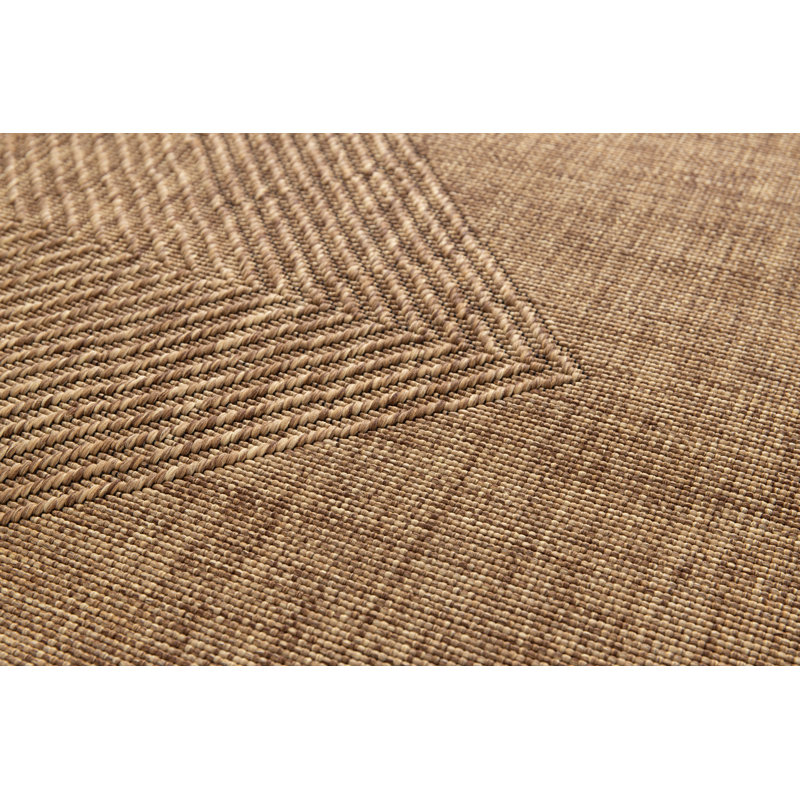Adry Rectangle Moroccan Flatweave Indoor / Outdoor Area Rug, Rectangle 80 x 150cm