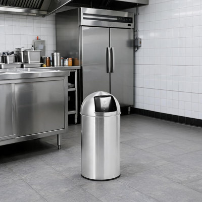 Stainless Steel Waste Basket