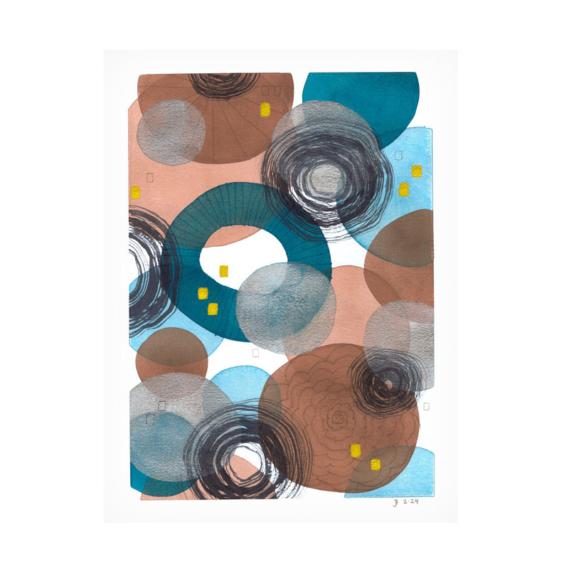 Art sur toile Jocelyn Benford, H 19 po x l 14 po