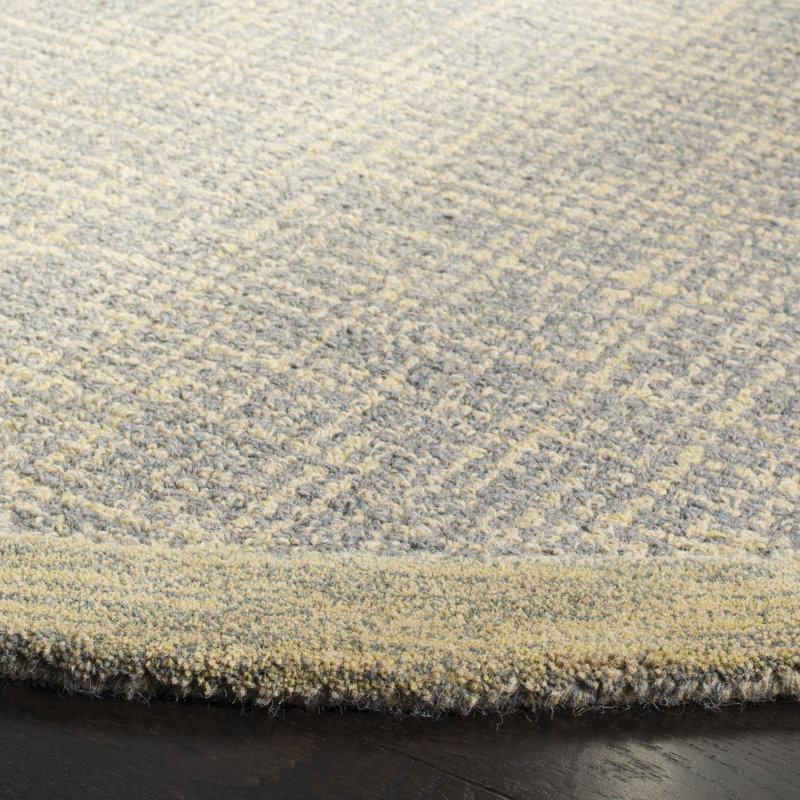 Bartho Hand Tufted Wool Rug, Round 6'