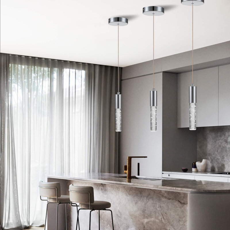Esher 3 - Light LED Cylinder Pendant