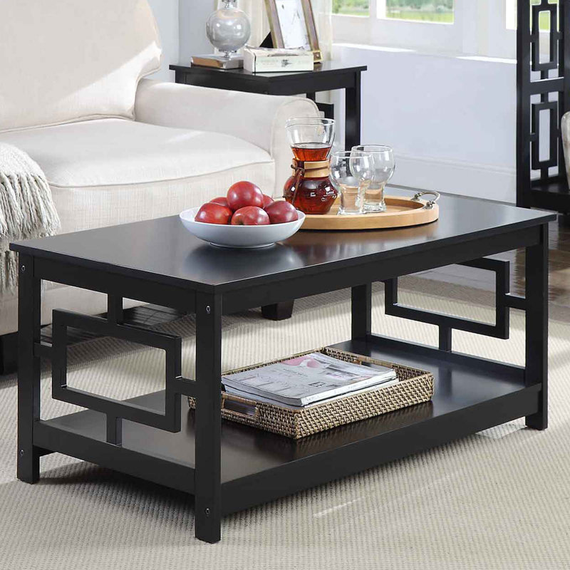 Ensemble de tables basses 3 pièces Carmeline, Noir