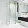 Winslow 48" W x 36" D x 80" H Sliding Frameless Shower Enclosure with 3/8  Clear Glass&Base