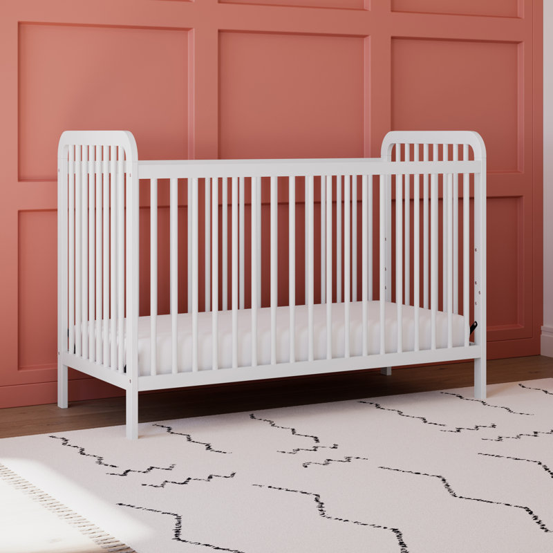 Lit de bébé convertible 3-en-1 Storkcraft Pasadena, Blanc, Lit à barreaux