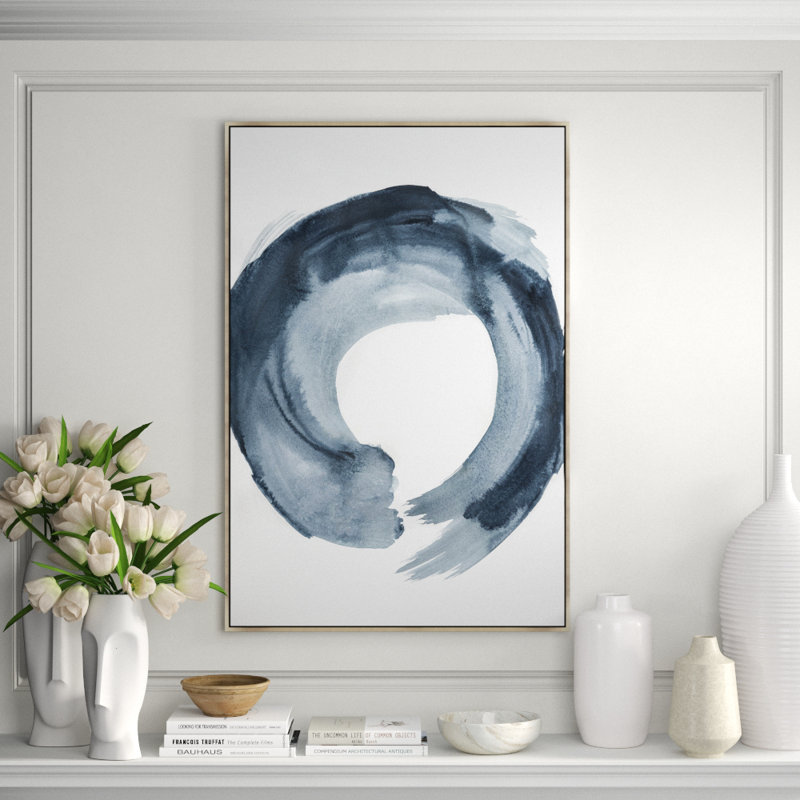Esoteric IX Painting by Jacob Lincoln, 46.5" H x 31.5" W x 1.5" D, Image Brush Gel