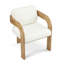 Chaises de salle à manger en bois massif l 24 po x P 24,5 po x H 30,75 po Christopher Knight Home-129885811