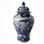Handmade Porcelain China Ginger Jar