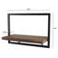 Mccombs Teak Solid Wood Floating Shelf-1123366407
