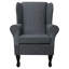 74cm Wide Tufted Wingback Chair-95847406