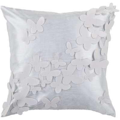 Embroidered Throw Pillow