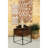 Square Accent End Table Removable Tray