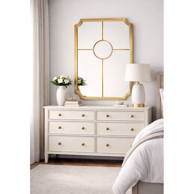 Tulip Gold Sectional Mirror