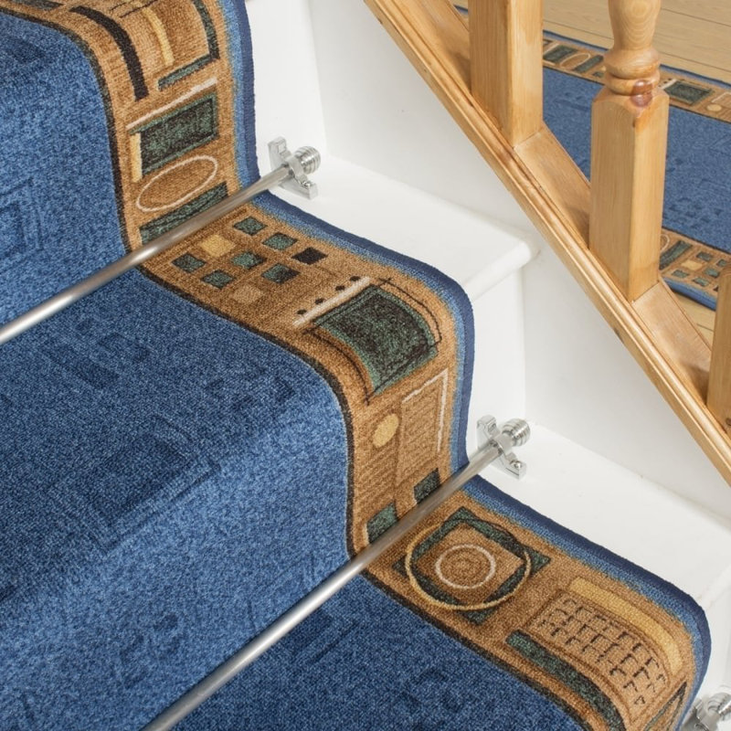 Stair Runner Almendarez Indoor Area Rug, Runner 720cm x 66cm