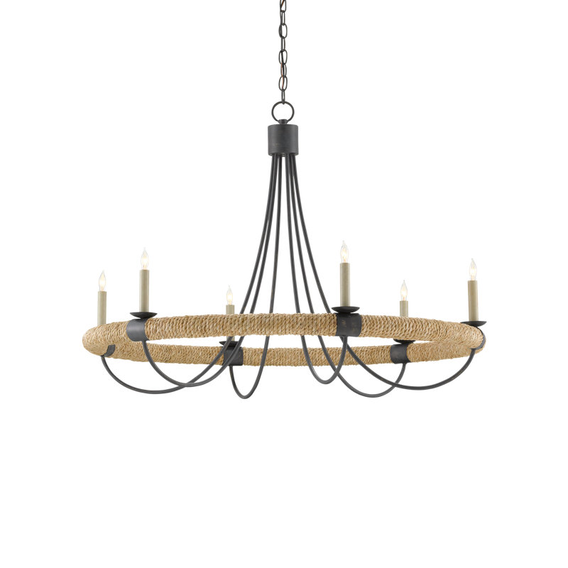 Shipwright 6 - Light Dimmable Classic / Traditional Chandelier