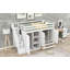 Lit mezzanine fonctionnel avec 3 tablettes-1080996124
