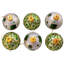 6 Piece St. Patrick Glass Ball Ornament Set