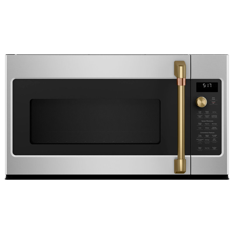 Microwave Handle & Knob Kit, Brushed Brass