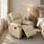 Beige Leather