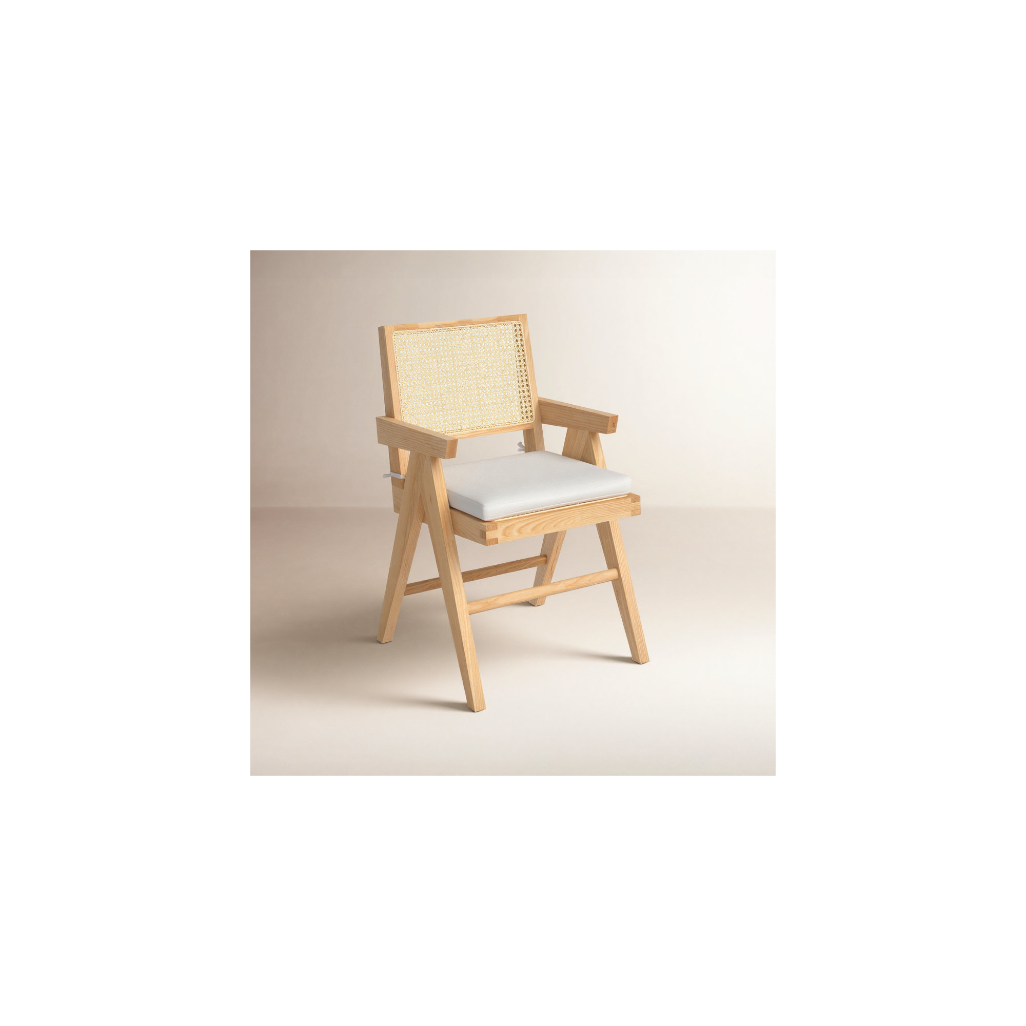 Josephina Rattan Armchair, Natural
