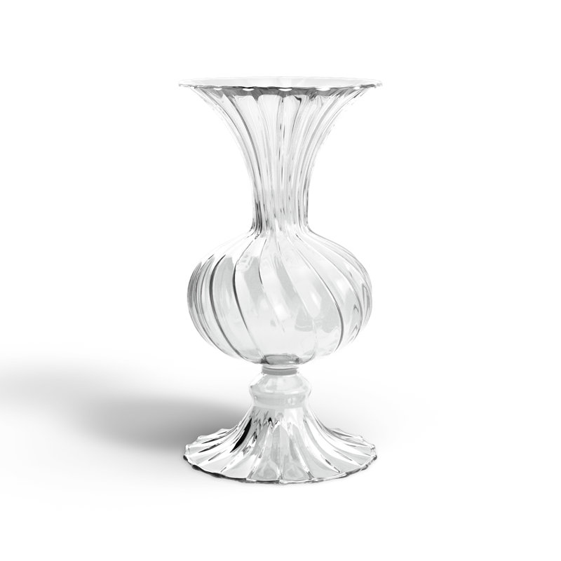 8'' Handmade Glass Table Vase