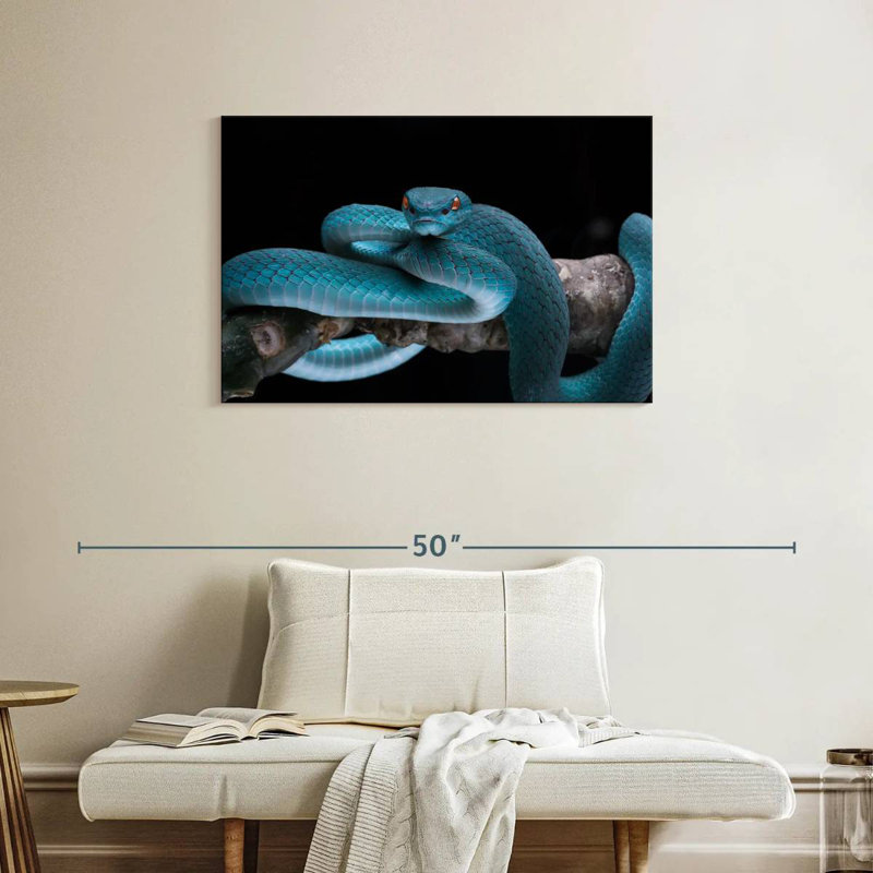 Brampt Snake On Branch, 24" H x 36" W