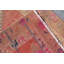 Tapis turcs, tapis de couloir 2,5 po x 12,7 pi, tapis rétro, tapis en laine rose, tapis de cuisine