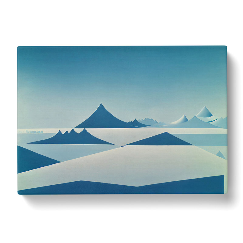Winter Mountain s - Wrapped Canvas
