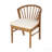 Outdoor Dining Chairs Set Of 2, Acacia Wood Patio Chairs With Cream Washable Cushion,For Backyard, Poolside, Garden,Teak-129227326
