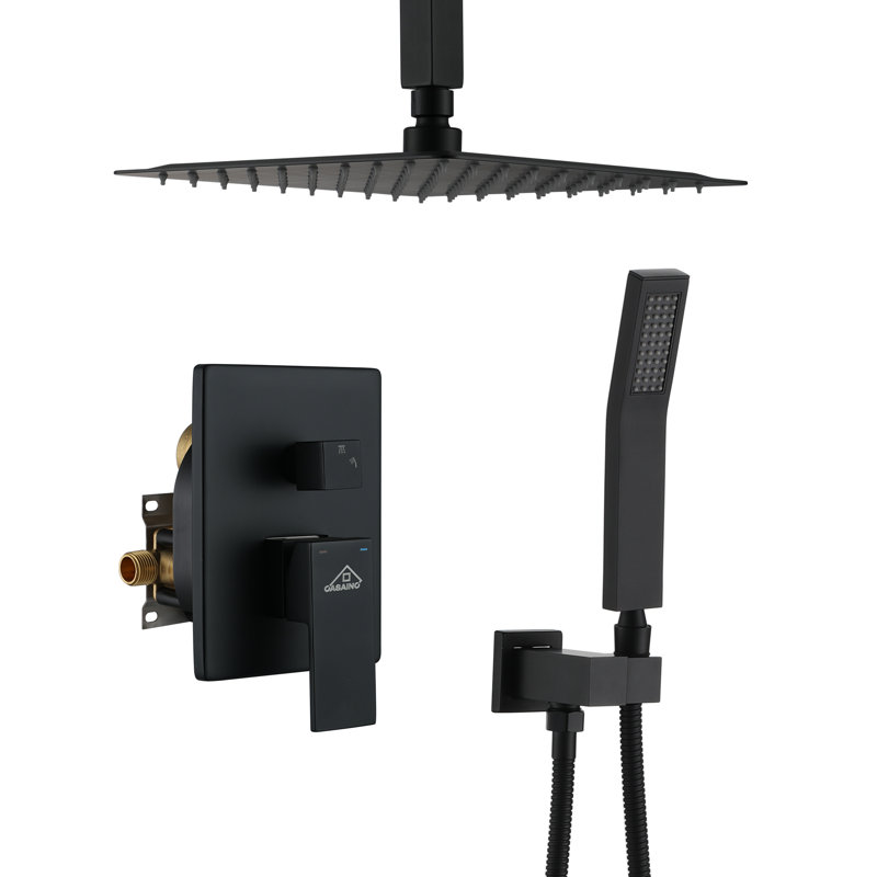 Pressure-Balanced (Temperature And Volume) All-In-One Kit with Rough in-Valve, Brushed Nickel