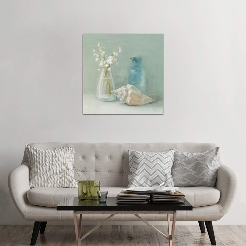 Lily Of The Valley Spa - Wrapped Canvas Painting, 93.98 cm H x 93.98 cm W x 1.91 cm D