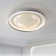 22" Round Flush Mount Light With Remote Control