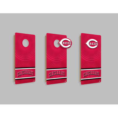 Cincinnati Reds Mini Wall Hanging Cornhole