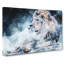 Beautiful Lion in Abstract - Wrapped Canvas-55314232
