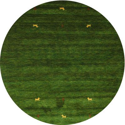 Tapis vert contemporain Guanaja