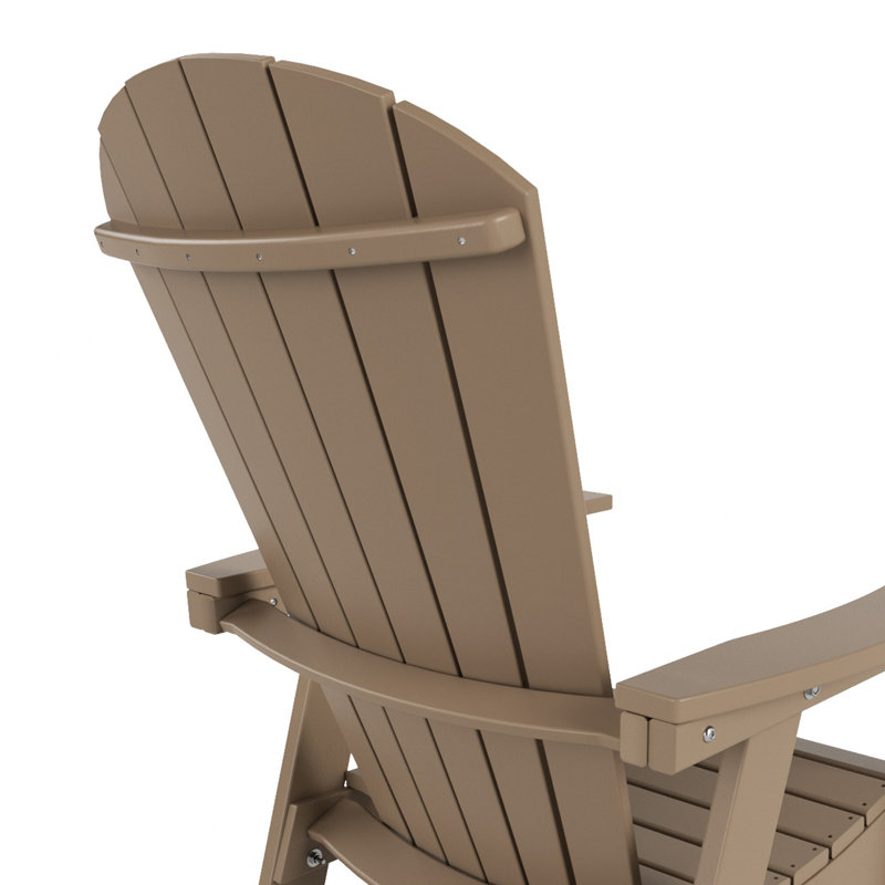 Chaise Adirondack Geoff, Bois patiné