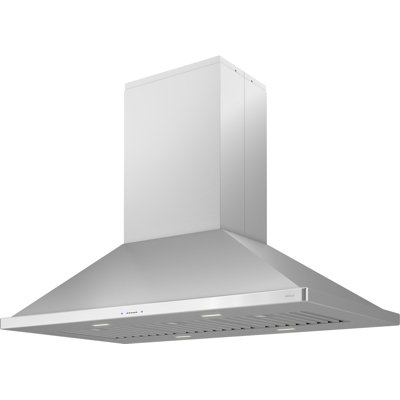 Core 48" 1200 CFM Ducted Island Range Hood in Stainless Steel