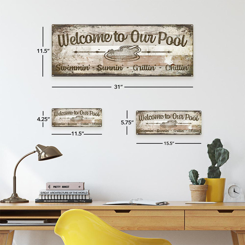 Iselys Aluminum Wall Decor
