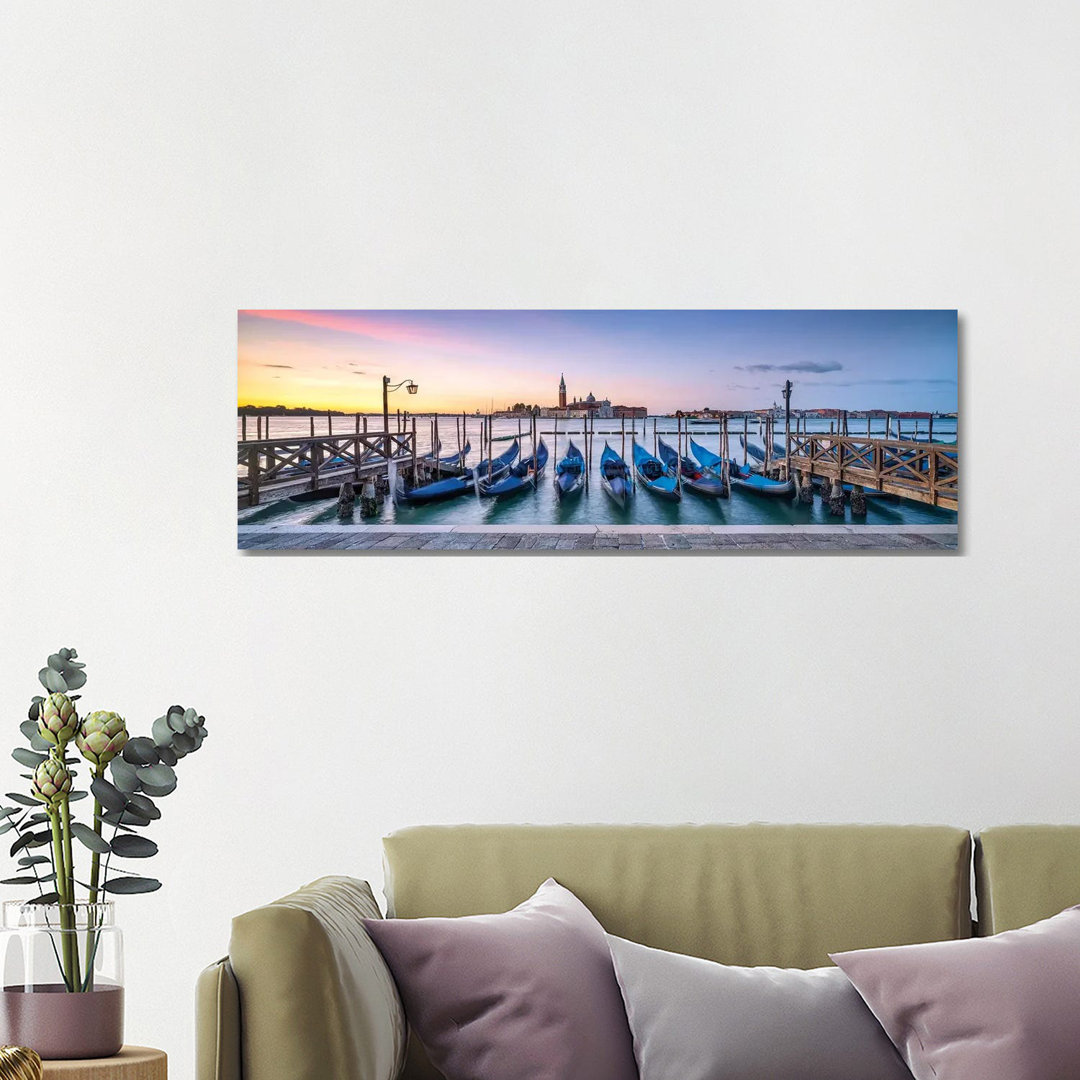 Leinwandbild San Giorgio Maggiore At Sunrise von Jan Becke