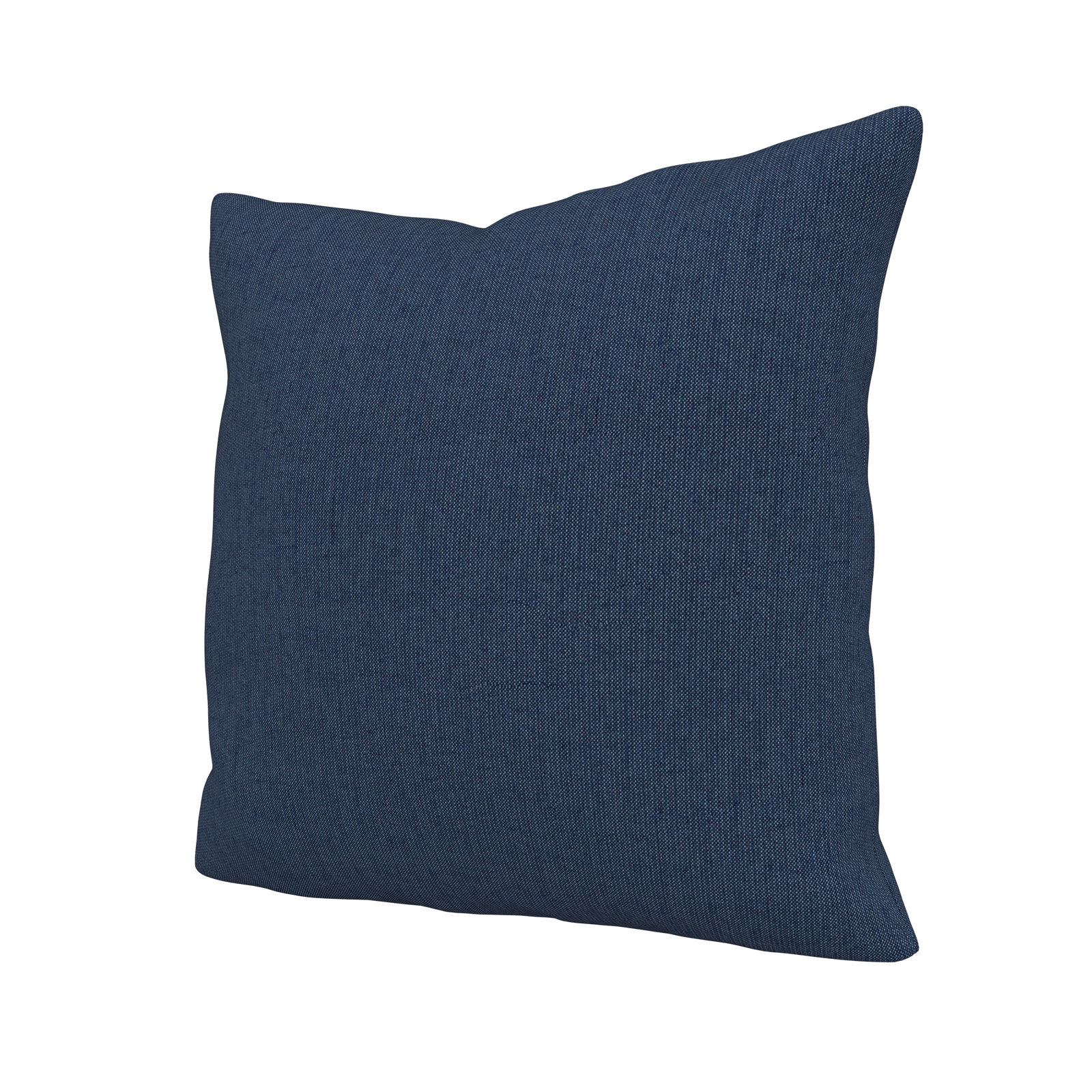 Indoor/Outdoor Throw Pillow, Square 20", Spectrum Indigo Sunbrella® Plainweave
